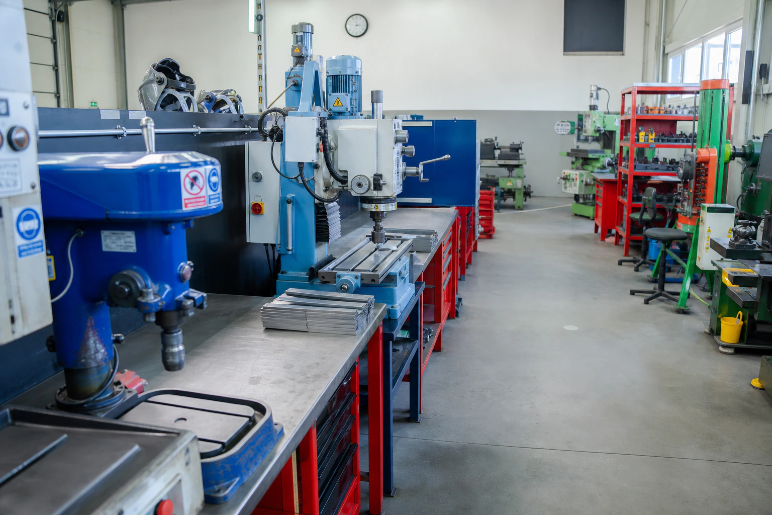 Hala produkcyjna ED-POL z parkiem maszynowym
